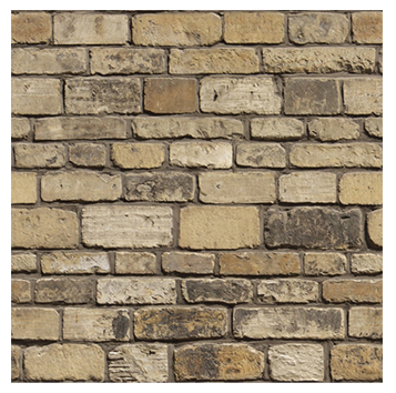 Undistorted brick texture
